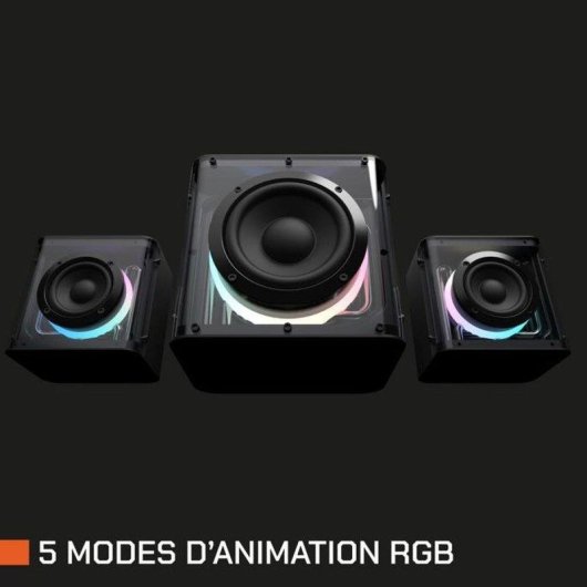 Altoparlanti Nova Gaming Serpentis 2.1 Bluetooth 20W con RGB e Subwoofer