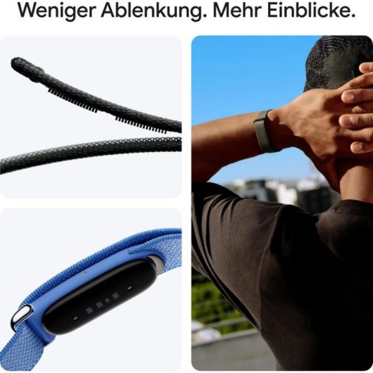 Aktivitätsarmband Google Fitbit Air Bluetooth Grün 7 Tage Herzfrequenzmonitor