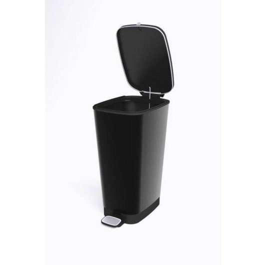 Poubelle à pédale KIS Chic Bin Style 42,5L Noir Polypropylène