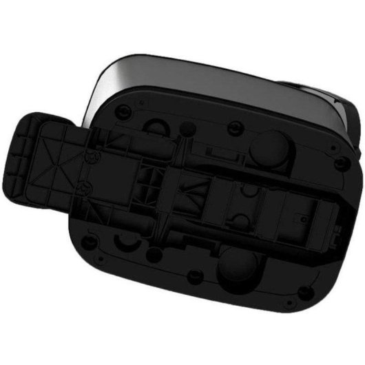 Poubelle à pédale KIS Chic Bin Style 42,5L Noir Polypropylène