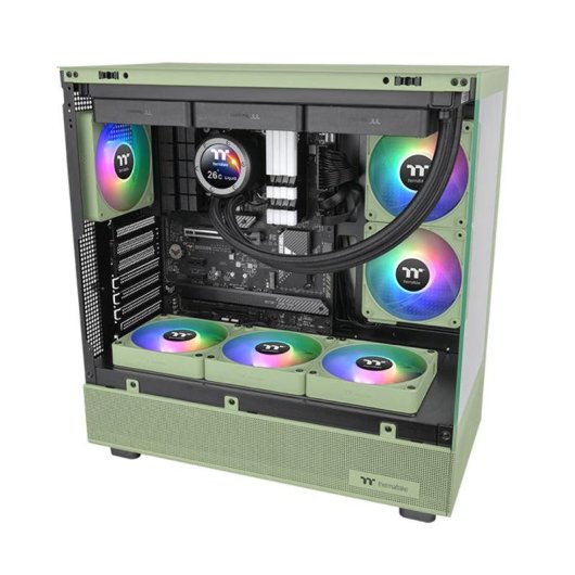 Raffreddamento Aria Thermaltake 140 mm CL-F199-PL14MG-A LED RGB PWM Idraulico