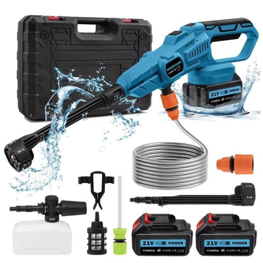 Hidrolimpiadora Autrucker 120 bar 21V Brushless 6 en 1 3 Velocidades