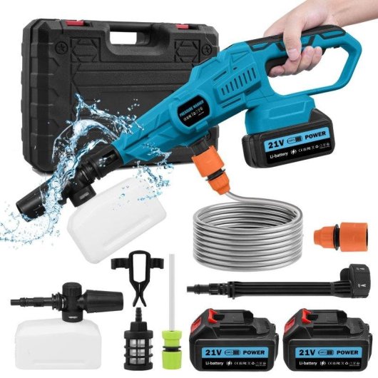 Hidrolimpiadora Autrucker 120 bar 21V Brushless 6 en 1 3 Velocidades