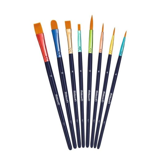 Set di pennelli Pelikan 701181 8 pennelli sintetici colorati
