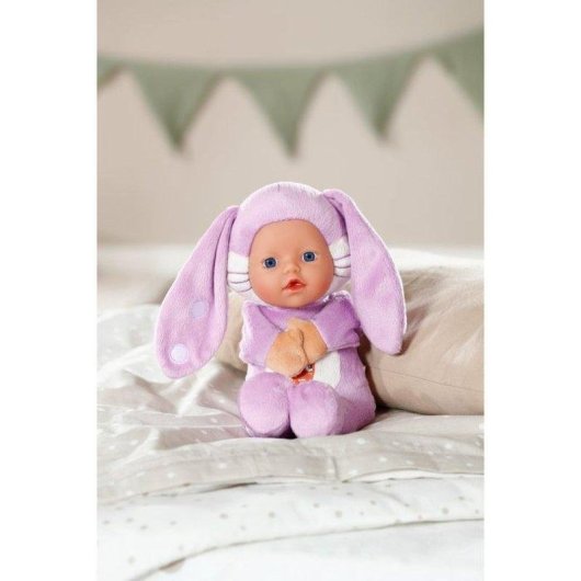 Stofftier BABY born Funny Bunny 26 cm mit langen herabhängenden Ohren