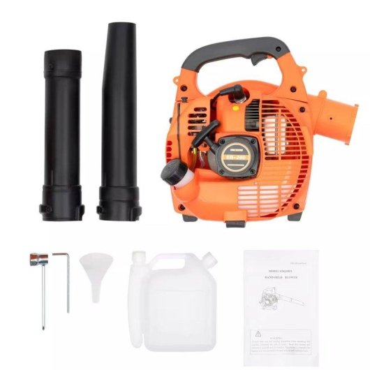 Benzin-Blasgerät Autrucker 25.4cc 7500rpm Tragbar Garten Schnee