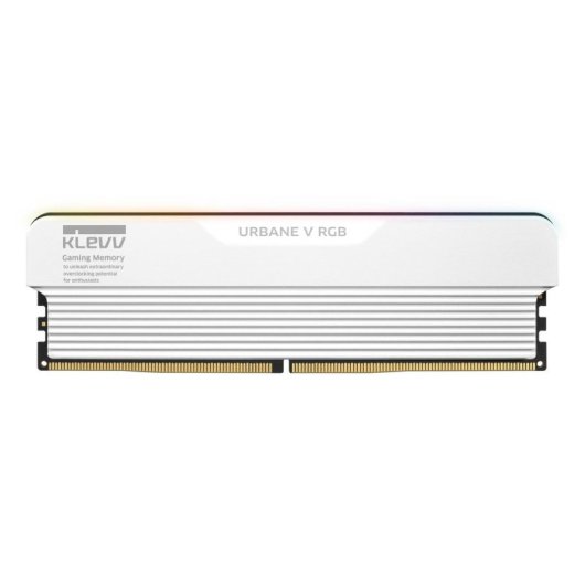 Mémoire RAM Klevv Urbane V RGB 32Go 2x16Go DDR5 6000MHz CL28 Blanc AMD EXPO Intel XMP