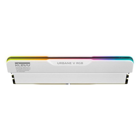 Mémoire RAM Klevv Urbane V RGB 32Go 2x16Go DDR5 6000MHz CL28 Blanc AMD EXPO Intel XMP