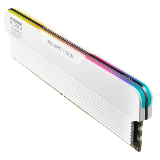 Mémoire RAM Klevv Urbane V RGB 32Go 2x16Go DDR5 6000MHz CL28 Blanc AMD EXPO Intel XMP