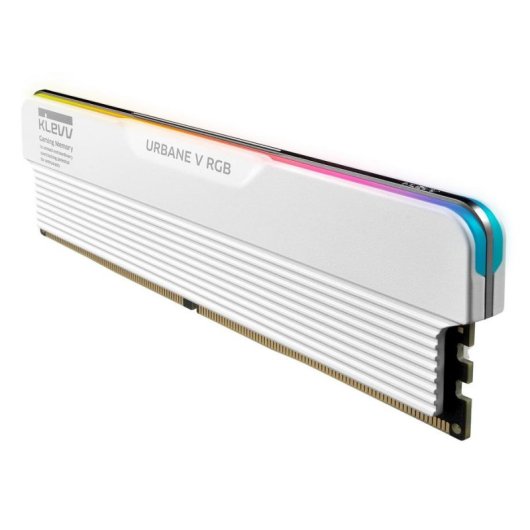 Mémoire RAM Klevv Urbane V RGB 32Go 2x16Go DDR5 6000MHz CL28 Blanc AMD EXPO Intel XMP