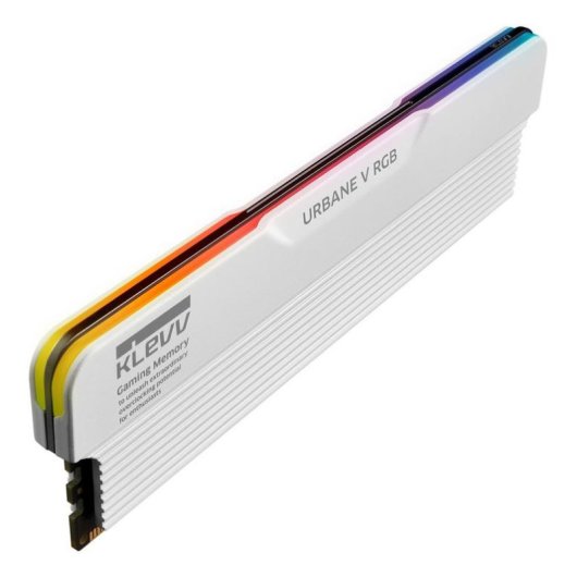 Mémoire RAM Klevv Urbane V RGB 32Go 2x16Go DDR5 6000MHz CL28 Blanc AMD EXPO Intel XMP