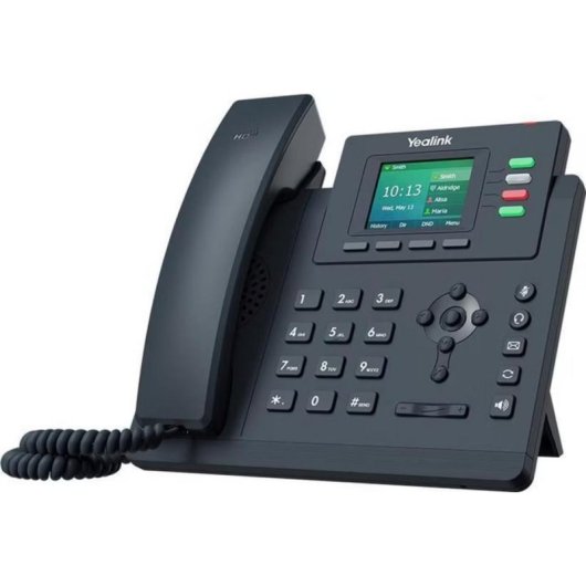 Téléphone IP Yealink SIP-T33G 4 lignes écran LED 2,4 pouces