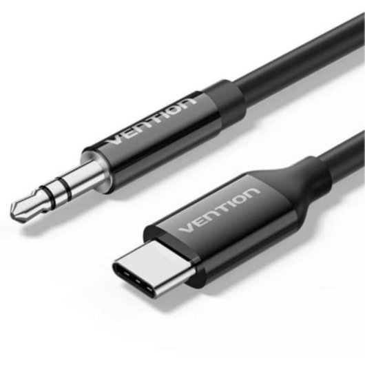 Cavo Audio USB-C a Jack 3,5 mm Vention BIF Nero 1m