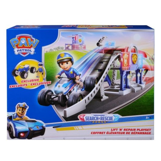 Set de juego Spin Master PAW Patrol Search & Rescue con Ryder y Quad