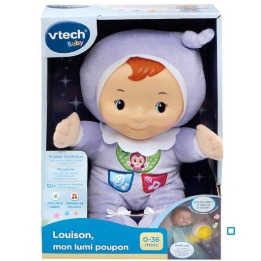 Poupée Interactive Musicale avec Lumière VTech Louison My Lumi