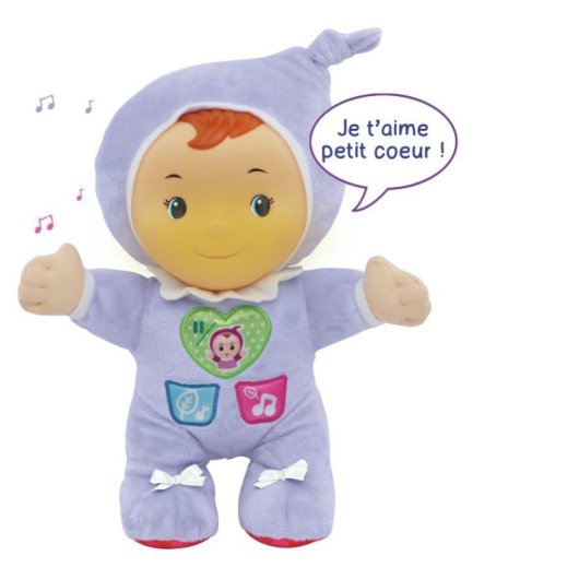 Poupée Interactive Musicale avec Lumière VTech Louison My Lumi