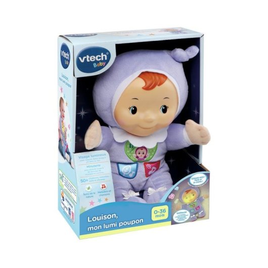 Poupée Interactive Musicale avec Lumière VTech Louison My Lumi
