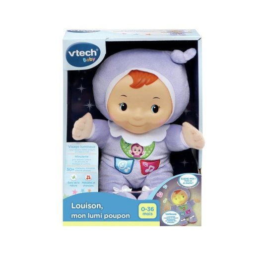 Poupée Interactive Musicale avec Lumière VTech Louison My Lumi