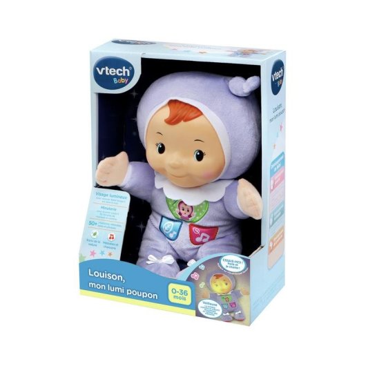 Poupée Interactive Musicale avec Lumière VTech Louison My Lumi