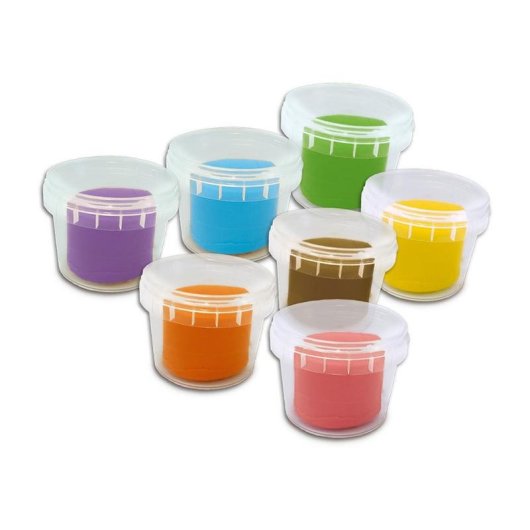 Pasta per Modellare SES Creative Ecologica Gigante 7x90g Multicolore con Utensili