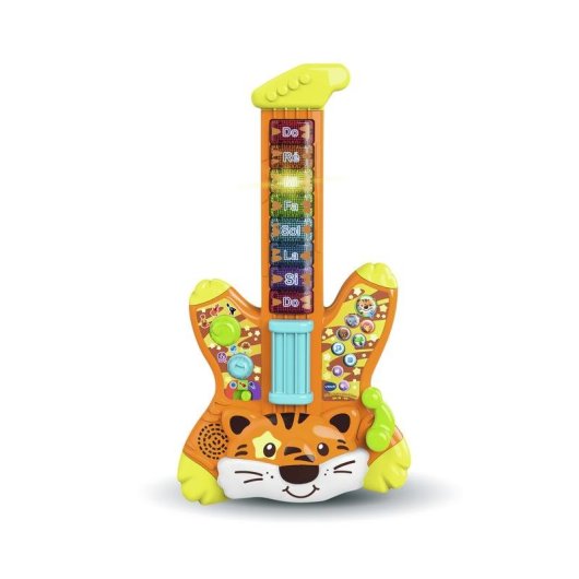 VTech Baby Jungle Rock Tiger Elektrische Gitarre Spielzeug Lichter Klänge 2-5 Jahre