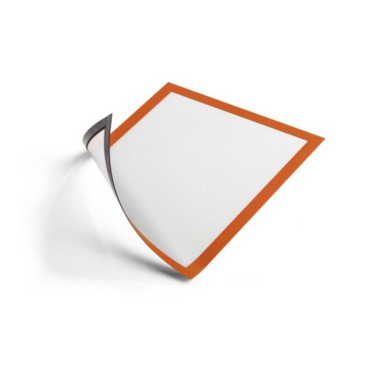 Cornice magnetica Durable DURAFRAME MAGNETIC A4 arancione 5 pezzi