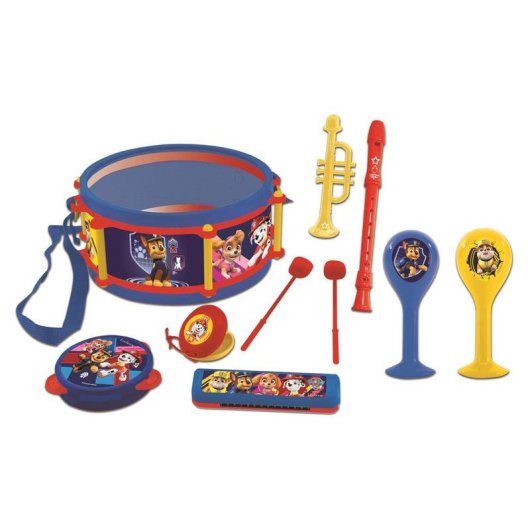 Kindermusik-Set 7 Teile Lexibook K360PA Paw Patrol mit Trommel