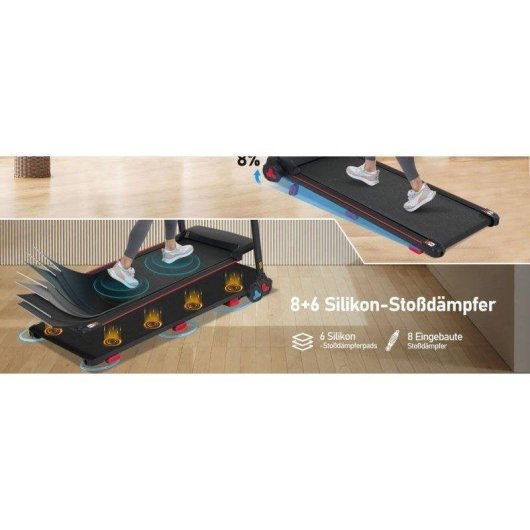 Rolipo Elektrische Loopband 3,0 HP 14 km/h Opvouwbaar