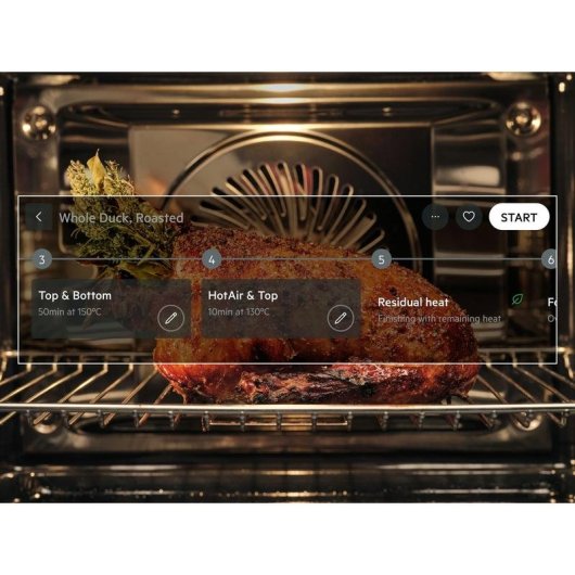 Horno Compacto AEG TP9SK821B 45L 60cm Hidrolítico A+ Vapor WiFi Negro