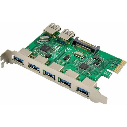 Scheda di espansione PCIe MicroConnect MC-USB3.0-ST610 7 porte USB 3.0