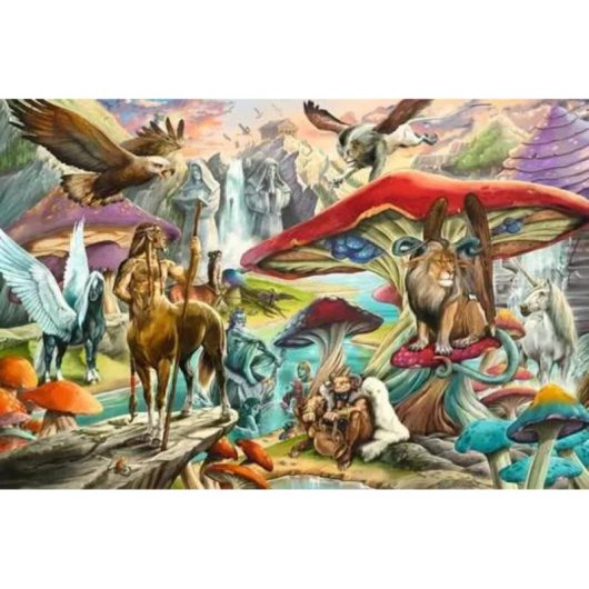 Puzzle Ravensburger Fantasy 5000 Pezzi 153 x 101 cm