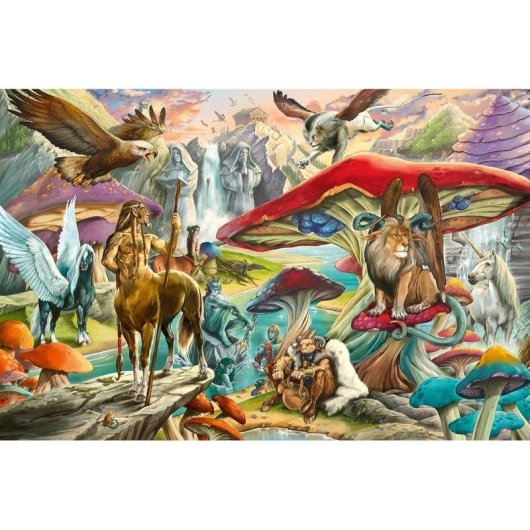 Puzzle Ravensburger Fantasy 5000 Pezzi 153 x 101 cm