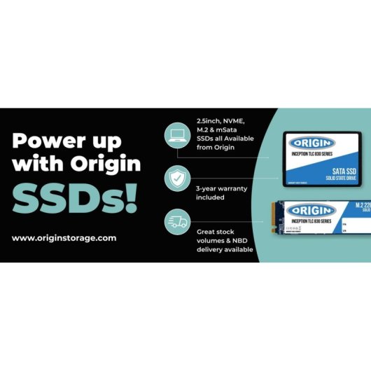 Disco Duro Origin Storage SSD7CS900 1TB 2,5" SATA 6 Gbit/s 550 MB/s