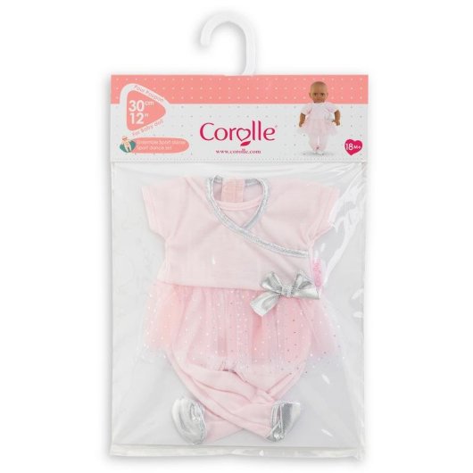 Costume per bambola Corolle BB30 Dance & Sport Rosa Tutu Tul