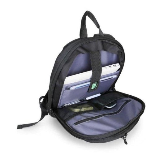 Rucksack Port Designs Chicago Evo Erweiterbar 15,6-16" 6-14 L r-PET Schwarz