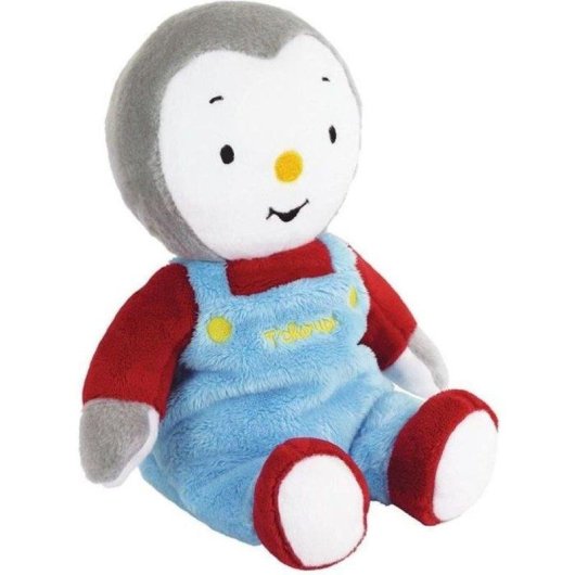 Peluche Bouillotte T'choupi Jemini 21 cm Micro-ondas