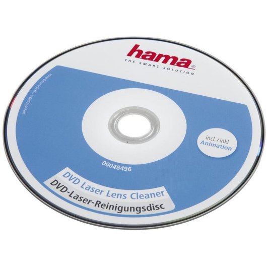 Disco di pulizia a secco Hama per lettore DVD