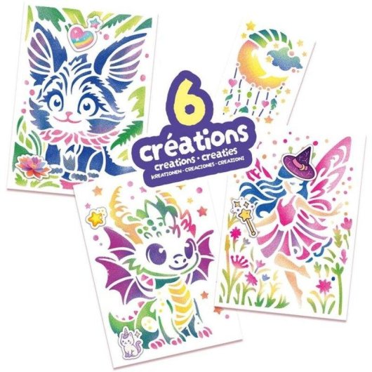 Kit Creativo Portatile Lansay Ma Mallette Fantastique 6 Blopens