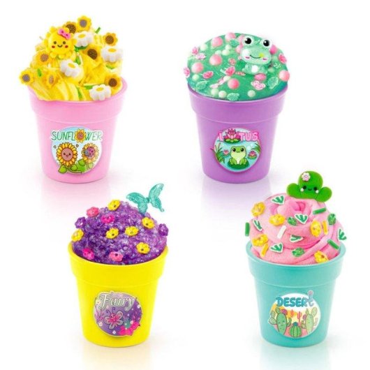 Bastelset So Slime Slime Flower 1 Glas Aromatisiert Blumen