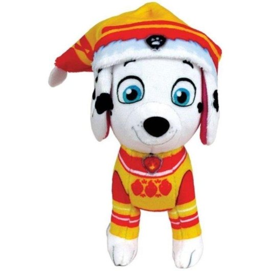 Kit 4 Peluches Jemini Paw Patrol Chase Marcus Rubble Stella 12 cm