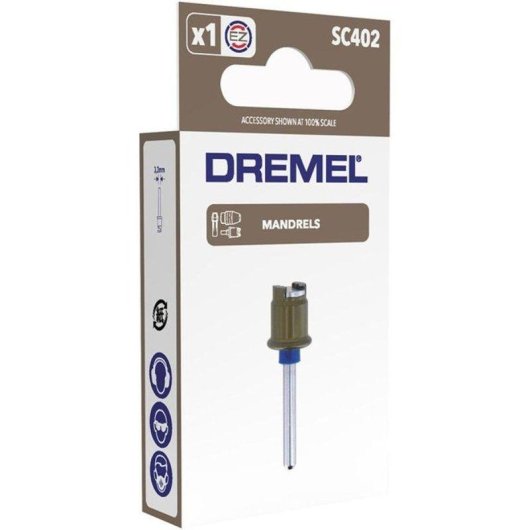 Mandril sin llave Dremel S402 EZ SpeedClic 3,2 mm 35.000 RPM