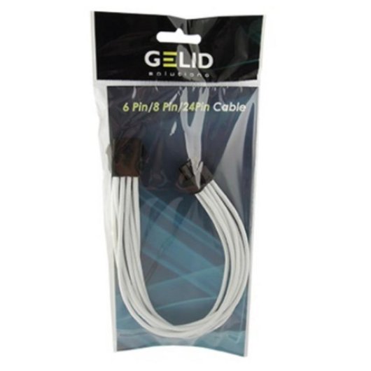 Câble d'alimentation Gelid CA-8P-02 EPS 8-pin 30 cm Blanc