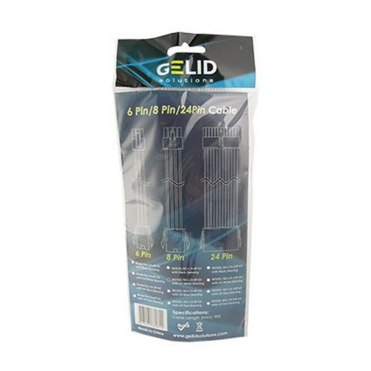 Câble d'alimentation Gelid CA-8P-02 EPS 8-pin 30 cm Blanc