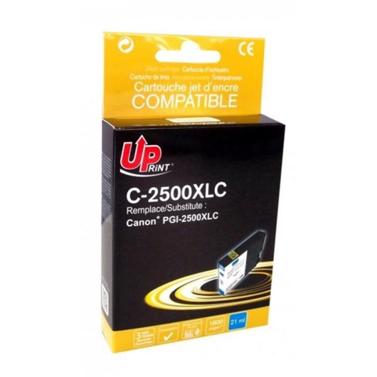 Cartouche d'encre UPrint CJ2500XLCUP Cyan 21 ml 1800 pages