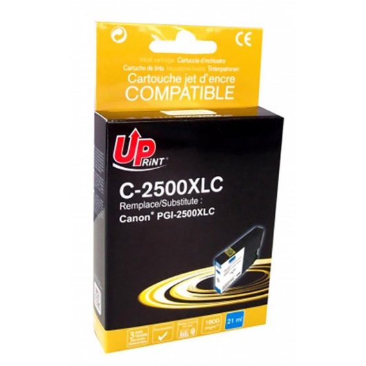 Cartouche d'encre UPrint CJ2500XLCUP Cyan 21 ml 1800 pages
