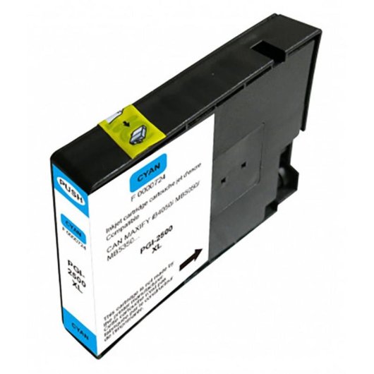 Cartouche d'encre UPrint CJ2500XLCUP Cyan 21 ml 1800 pages