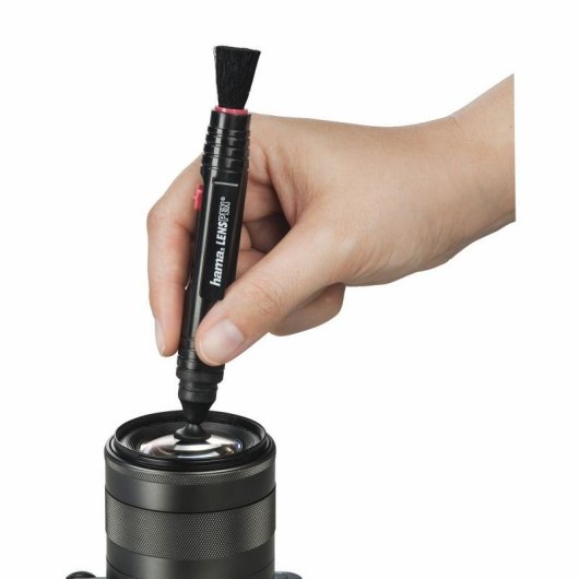 Hama Lens Pen 1,3 cm Parasol de nettoyage pour lentilles Noir