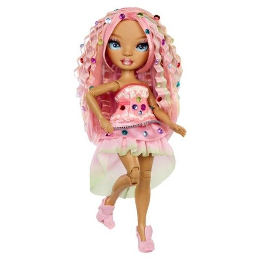 Poupée de mode Rainbow High Be Dazzling Adeline Rose 27 cm
