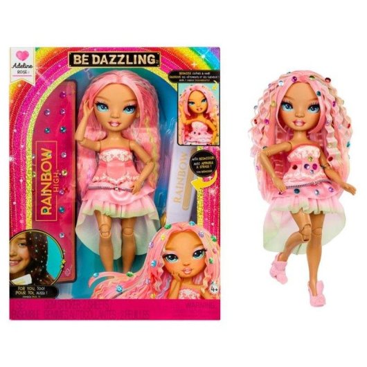 Poupée de mode Rainbow High Be Dazzling Adeline Rose 27 cm