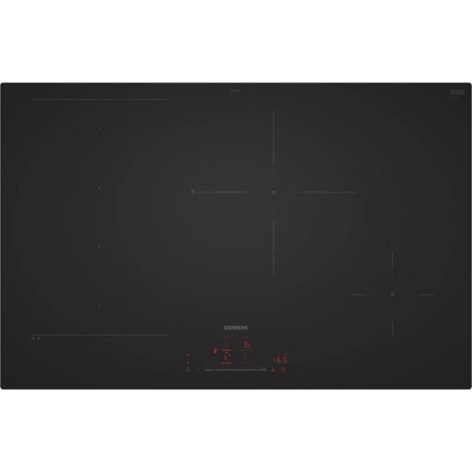 Plaque à induction Siemens EX81AHEC1E 80 cm 4 zones flexInduction Home Connect
